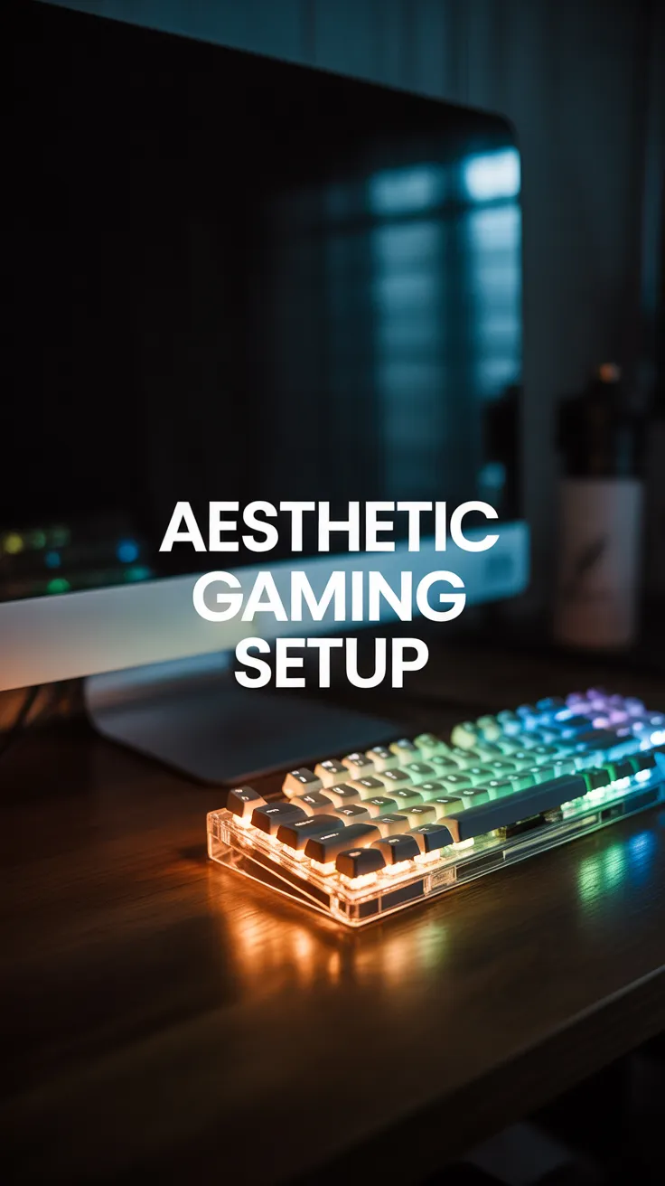 clear monitor stand, y2k cyberdeck diy, 2000s desktop tech., retro desk setup under 100, aesthetic desk accessories