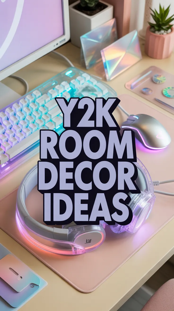 aesthetic desk accessories, budget transparent keyboard, y2k electronics, clear monitor stand, liquid aqua mouse