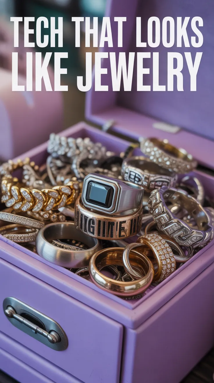 screen-free fitness tracker, stress tracking ring, cycle tracking ring., neurowellness gadgets, aesthetic smart ring