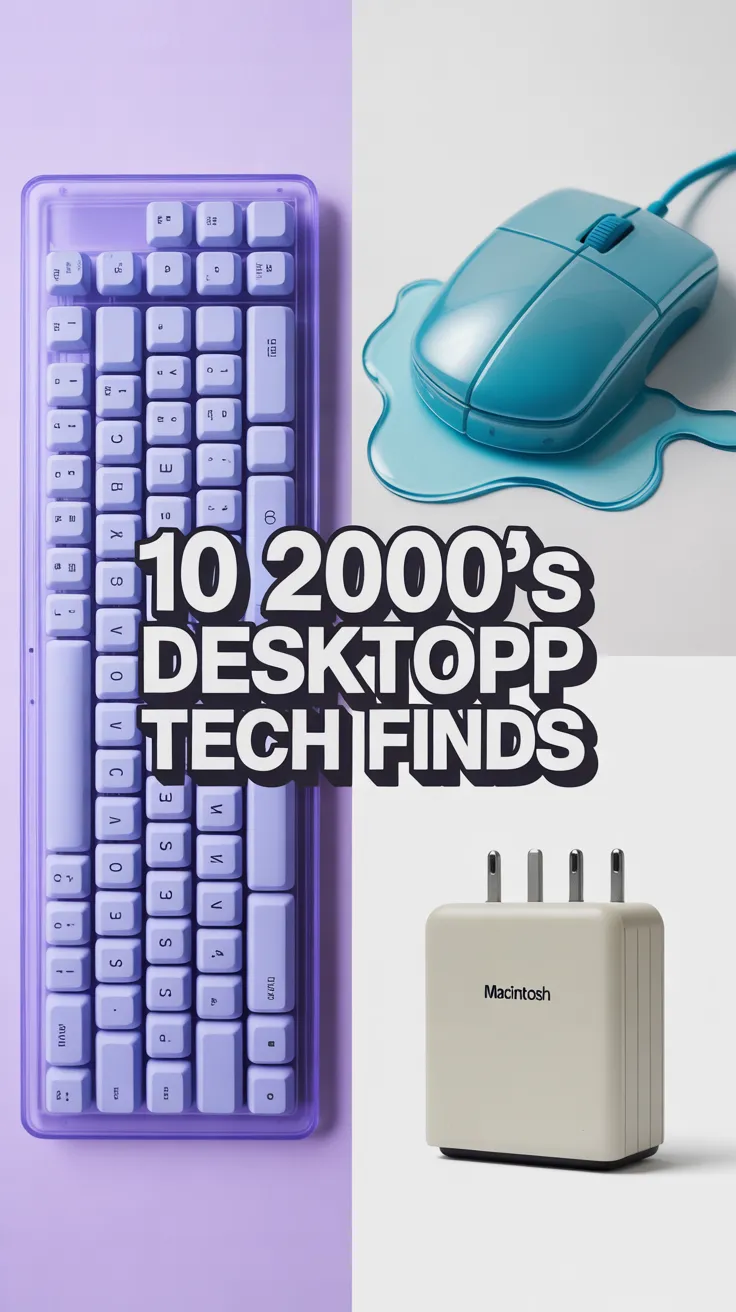 y2k tech, transparent tech, cyberdeck diy, cute tech, 2000s electronics