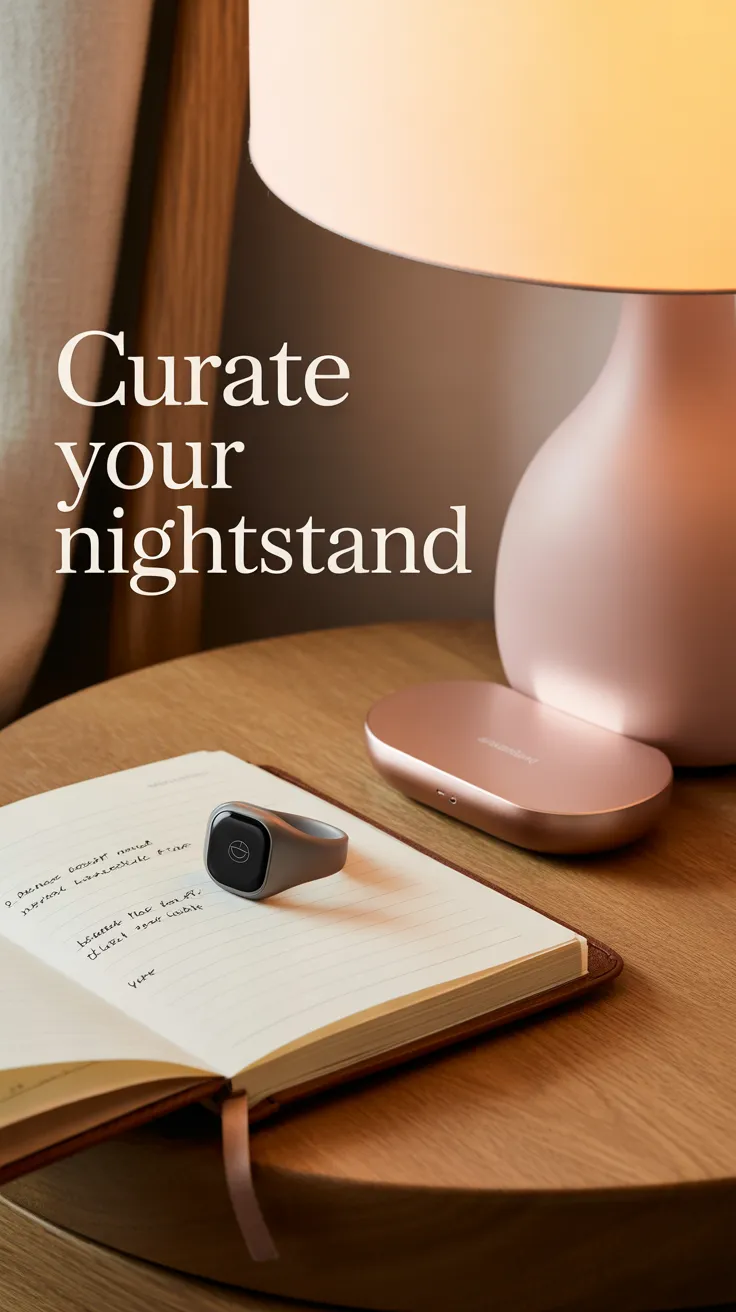aesthetic smart ring, wearable tech aesthetic, sleep tracker women, screen-free fitness tracker, JOMO lifestyle 2026