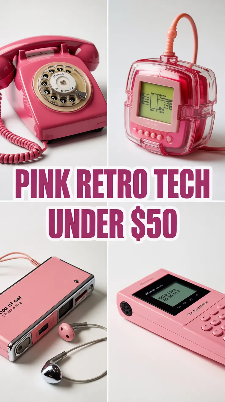 y2k room decor, clear pink phone, pink devices, pink y2k electronics, pink aesthetic desk