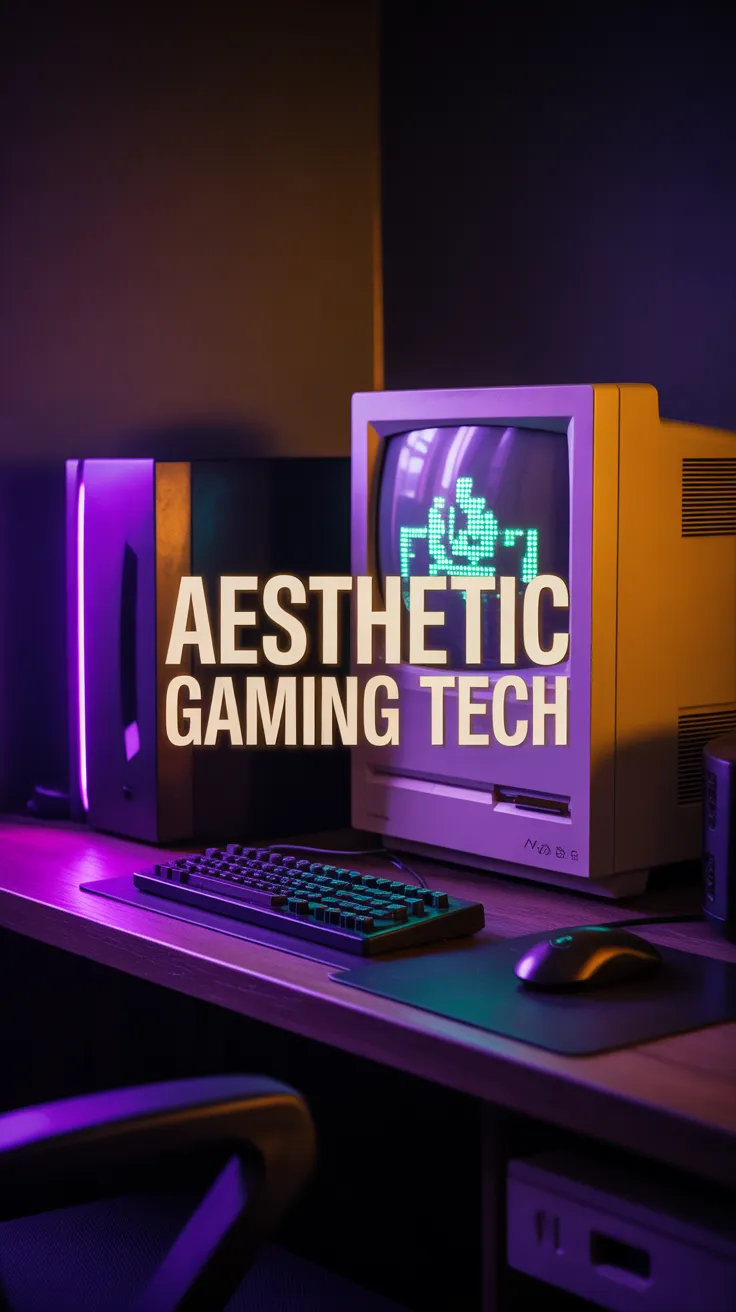 y2k tech, clear landline phone, atomic purple, iMac G3 aesthetic, liquid aqua mouse